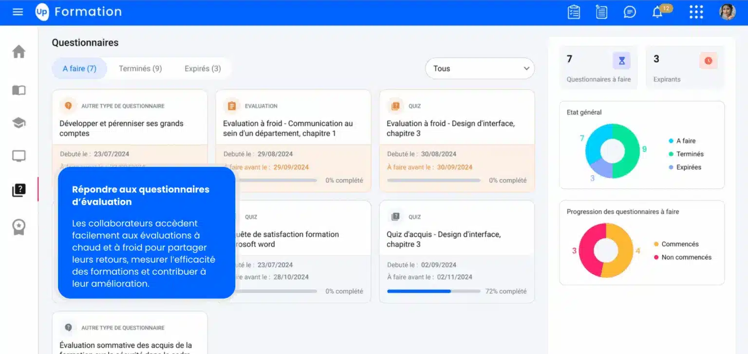 Evaluer les formations à chaud et à froid