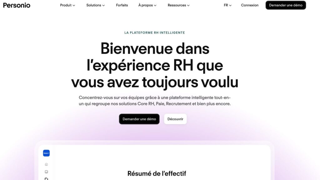 Toutes les absences au sein d'un SIRH avec Personio